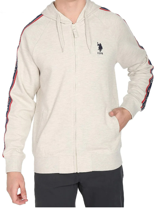 US Polo Assn. – Long Sleeve Hoody – O0048 – Leather Land